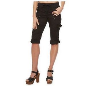 [Juniors] Helium London - Poplin Cargo Capri